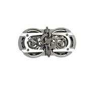 Cuchillas de afeitar universales de acero inoxidable, cabezales con soporte de ABS de repuesto, compatibles con Philips PQ182, PQ183 y PQ206.