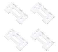 Cuchillas de cerámica de repuesto profesionales, compatibles con WAHL, Clipper Cord Wireless Senior, compatibles con Magic, Clip, Sterling3, Sterling 9, Super Taper(4pcs)