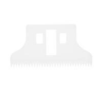Cuchillas de Cerámica para Cortadora de Pelo, Reemplazo Preciso Blanco | Pieza de Repuesto para Cortadora de Cabello, Fiable y Versátil, para Estilistas y Barberos