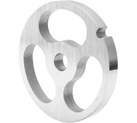 Cuchillas De Discos De Placa For Picadora De Carne De Acero Inoxidable Tipo 12, Compatibles Con Kitchenaid, Picadoras De Alimentos