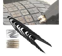 Cuchillas de grabado en forma de V/U, cuchillas para ranurar neumáticos (20 unidades),penetración rápida del material+control de profundidad de corte, conducción térmica/corte suave,R5