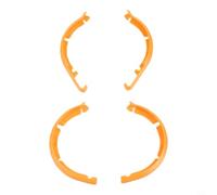 Cuchillas de Hélice para DJI para neo2 Gris Estables Cuchillas | Material ABS ligero, aerodinámico, reduce , protege motor, vuelo estable(Orange)