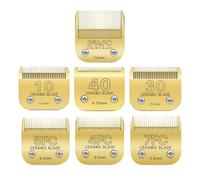 Cuchillas de peluquería canina 4/5/7 piezas, compatibles con Andis, compatibles con Oster A5, compatibles con Wahl, cuchillas Buttercut para cortapelos de perro 4FC/5FC/7FC/10/30(10/3FC/4FC/5FC/7FC)