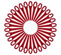Cuchillas de Plástico de Repuesto,50 PCS Cuchillas Cortadora de Plástico para Cortacésped 83mm Cuchillas de Repuesto para Cortadora de Césped de Jardín Compatibles con Einhell GC-CT 18/24 Li Bosch