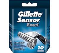 Cuchillas de recambio Gillete Sensor para maquinilla de afeitar (10 unidades).