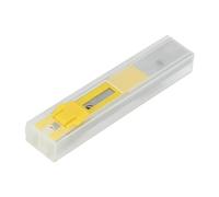 Cuchillas de recambio para rascador de 88mm, afilado de precisión, ideal para cortes limpios en diversos materiales. Blíster con 10 unidades.
