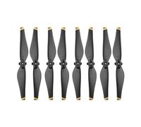 Cuchillas de Repuesto de Hélice 4 pares de hélices 5332S para DJ&I para dron aéreo Ma&vi&c, cuchillas de liberación rápida, accesorios 5332, repuestos duraderos, accesorios de repuesto, ala(Yellow edg
