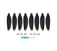 Cuchillas de Repuesto de Hélice para DJ&I para Ro&ya&l para Mi&ni 2/SE Pala de hélice de bajo Ruido Accesorios para alas de avión Modelo(Yellow-2 Pairs)