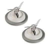 Cuchillas De Repuesto De Junta De Silicona, 2 Uds. De Acero Inoxidable For Modelos De Licuadora Black And Decker BL2020S BL2010BPA 2010BG