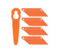 Cuchillas de repuesto de plástico - STIHL - PolyCut 2-2/3-2 - Paquete de 100 - Compatible con FSA 45/57 - Naranja