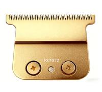 Cuchillas de repuesto FX707Z DLC compatibles con BaBylissPRO FX787 y FX726 - Cuchillas para recortadora Barberology (dorado, 1 paquete)
