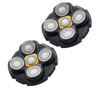 Cuchillas de repuesto para afeitadora compatibles con cabezal de titanio MicroTouch, 2 unidades