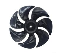 Cuchillas de repuesto para ventilador circulador de aire con diseño de siete cuchillas para ventiladores de pie montados en la pared y escritorio (negro)