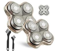 Cuchillas de repuesto Pro 4/Cabezal de afeitado Pro 4 - cuchilla de repuesto compatible con Pitbulls Gold PRO, Silver PRO, Platinum PRO y Butterfly Kiss PRO (paquete de 2)