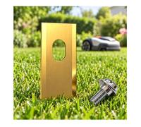 Cuchillas de Repuesto Robot Cortacésped para Eufy RoboVac LR50 2022-2025 | Cuchilla 36 × 18 × 0,9 mm, ranura oblonga 7 × 10,8 mm, tornillos de fijación, recambios, kits de 9/12/18 cuchillas