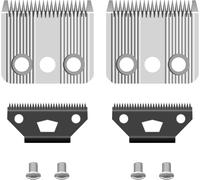 Cuchillas de repuesto Star Blade compatibles con cortapelos Moser 1400 - acero inoxidable - Corte ajustable 0,7-3 mm - 2 piezas