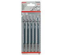 Cuchillas De Sierra De Vaivén Bosch T344D Para Madera (Paquete De 5)