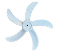 Cuchillas de ventilador de repuesto, 45,72 cm de diámetro, 8 mm de diámetro, construcción de ABS, ligera, de bajo ruido, actualización de refrigeración para ventiladores de escritorio de pie, ajuste