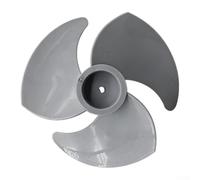 Cuchillas de ventilador diseñadas para ventiladores de piso turbo con enfoque en la optimización del flujo de aire y la compatibilidad mecánica (gris)