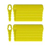 Cuchillas dentadas para bordeadoras Ryobi, paquete de 100 compatibles con RAC155 RAC157 RAC158
