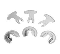 Cuchillas Oscilantes, 6 Cuchillas Multiherramienta de Diamante de Tamaño Estándar a Prueba de Herrumbre para Moler y Dar Forma a la Piedra