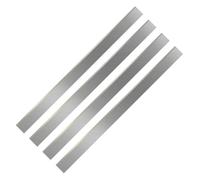 Cuchillas para cepilladoras HSS Cuchillas cepilladoras de 508 mm × 30 mm × 3 mm Cuchillos ensambladores reafilables for herramientas regruesadoras HSS/TCT 4 piezas(508X30X3mm-4PC-HSS)