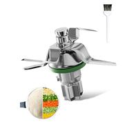 Cuchillas para Thermomix TM5, TM6 y TM7 - Cuchillo de Acero Inoxidable SUS420 con Junta de Sellado, Repuesto Compatible con Vorwerk Thermomix