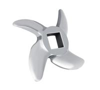 Cuchillas Picadoras de Carne Cuchilla para picadora de carne Cuchillas Picadoras de Acero Inoxidable Accesorios Reemplazo Cuchillas Forma Cruz Profesional Molinos Picadoras 12#