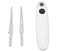 Cuchillo a Batería, Cuchillo de Cocina Eléctrico Lavable de Acero Inoxidable PP Duradero para Restaurante