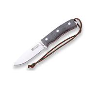 Cuchillo bushcraft joker 'bushcrafter' cv120, mango micarta, hoja de 1