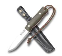 Cuchillo bushcraft joker cv138 bushlord 11,5 cm - acero sleipner - fil