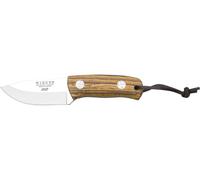Cuchillo bushcraft joker 'erizo' cb75, mango de madera bocote, hoja mo