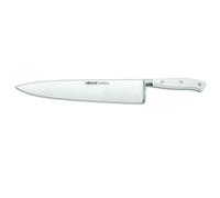 Arcos Cuchillo Chef Riviera Blanc – Acero inoxidable Nitrum 300 mm Hoja delgada Mango POM Blanco
