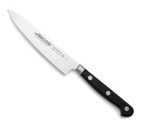 Arcos Cuchillo chef Serie Opera – Acero inoxidable, hoja 140 mm, mango ergonómico negro
