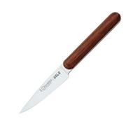 3 Claveles Cuchillo para verduras Oslo Acero inoxidable mango madera nogal 9 cm Estampado