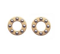 Cuchillo de bolsillo Pivot Pin Arandelas Planas, Cuchillo Plegable EDC Stud Pin Reemplazo Latón Junta Arandela Meson Rodamiento Shim, Pack de 2 Piezas (A)