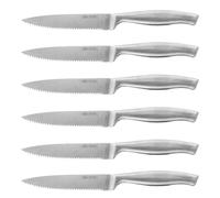 Cuchillo de carne Cecotec 01025 acero inoxidable set 6 piezas sierra