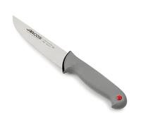 Arcos Cuchillo carnicero Colour Prof – Hoja acero inoxidable Nitrum 150 mm – Mango elastómero gris