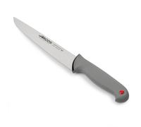 Arcos Cuchillo carnicero Serie Colour Prof Hoja acero inox NITRUM 200 mm Mango polipropileno gris
