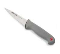Arcos Cuchillo carnicero Serie Colour Prof Hoja inox NITRUM 130 mm Mango polipropileno gris