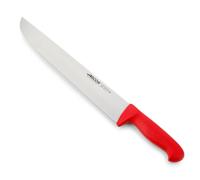 Arcos Cuchillo Cocinero Profesional - Hoja de Acero Inoxidable NITRUM 350 mm - Durabilidad y Corte Superior - Mango Polipropileno Rojo - Serie 2900