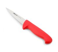 Arcos Cuchillo carnicero Serie 2900 - Hoja 5" acero inoxidable, mango polipropileno rojo