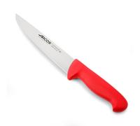 Arcos Cuchillo carnicero Serie 2900 Hoja 200 mm Acero Inoxidable Nitrum Mango ergonómico rojo