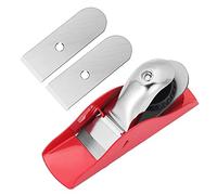 Cuchillo de carpintero， Mini cepillo de mano con 2 hojas de repuesto, cepillo de bloque ajustable for carpintería