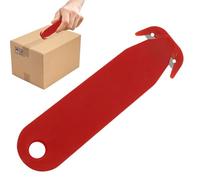 Cuchillo de cartón: Cuchillo de Doble Corte con Retirada automática de Cuchillas, Herramienta de Corte de Seguridad | Herramienta Multifuncional para almacenes, Servicios de Entrega, Tiendas