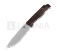 Cuchillo de caza Benchmade Saddle Mountain Skinner, stabilized wood