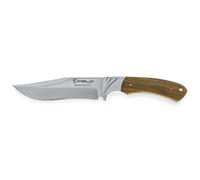 Cuchillo de caza deportivo ifield camper el29014, mango olivo, hoja de