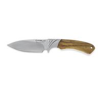 Cuchillo de caza deportivo ifield camper el29018, mango de olivo, hoja