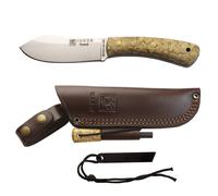 Cuchillo de caza joker 'nessmuk' cl136-p, hoja de 11 cm sandvik 14c28n