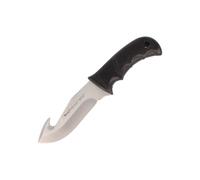 Cuchillo de caza muela bisonte bisonte-11g, enterizo, mango de goma ne